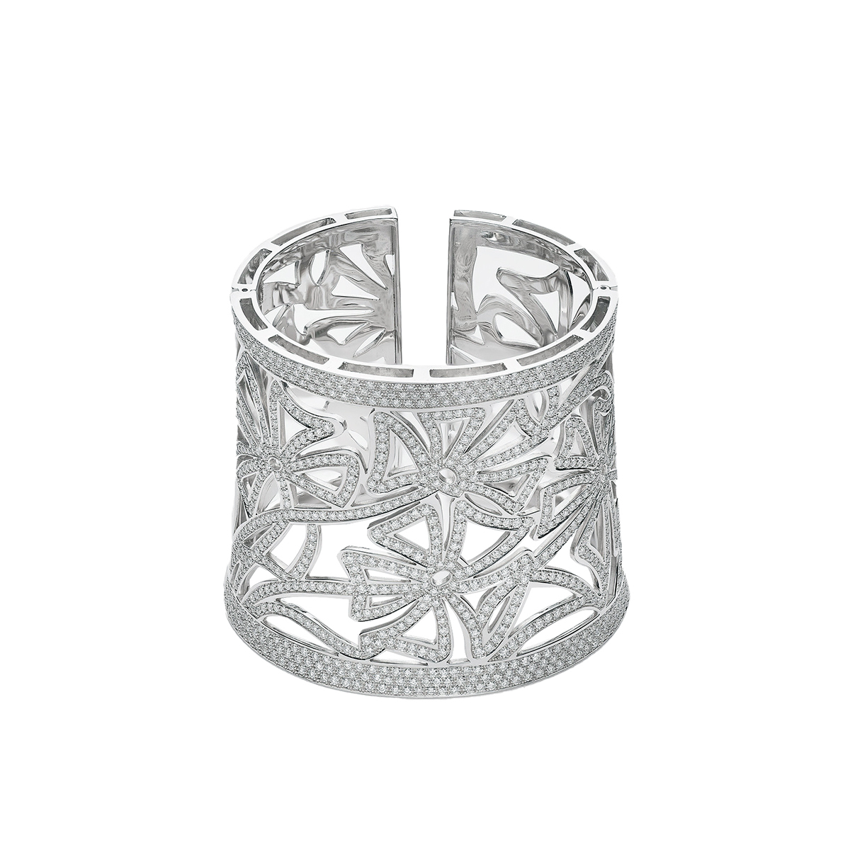 Diamond-jewels-wide-white-18kt-rigid-cuff-bracelet