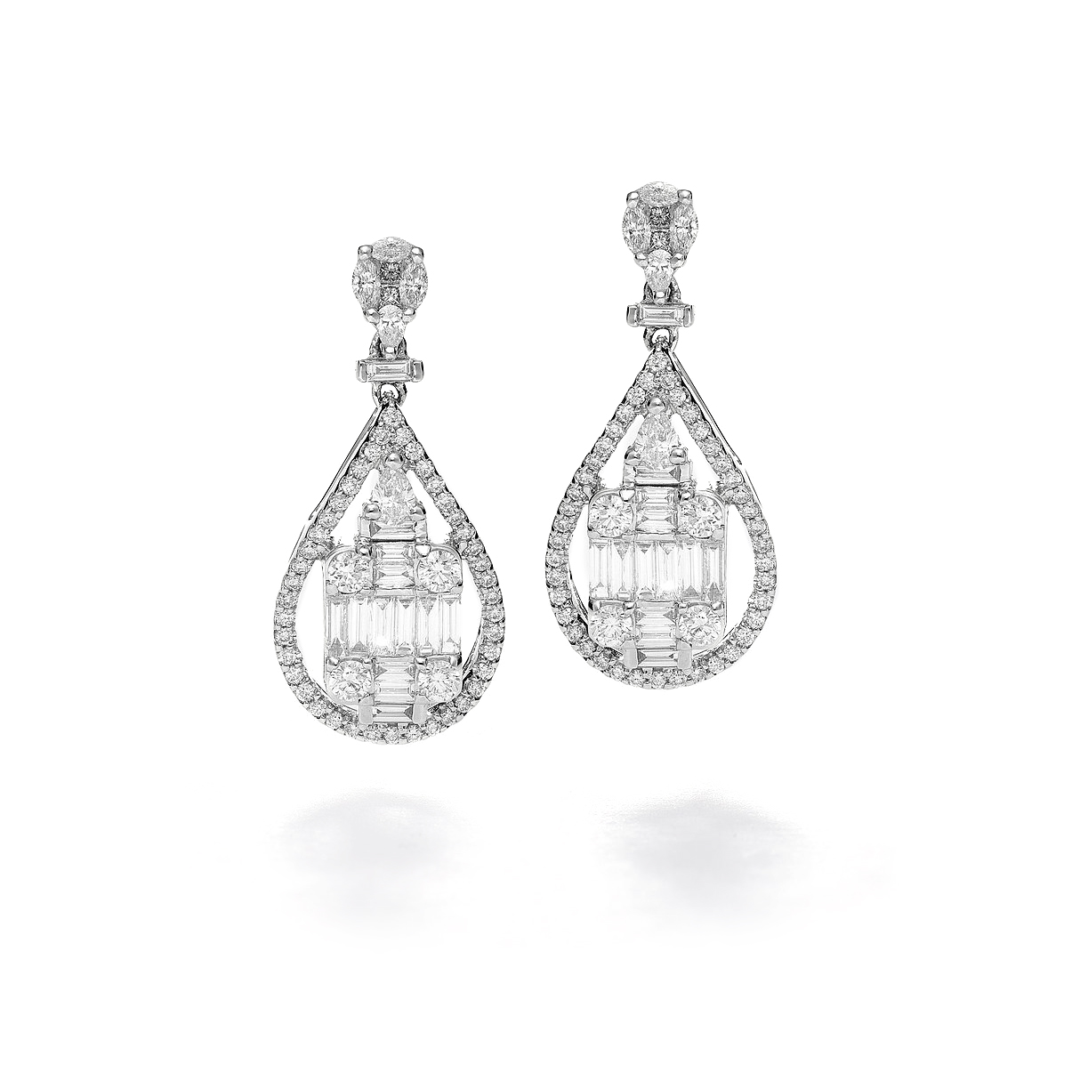 jewels-diamond-white-gold-18kt-pendant-earrings