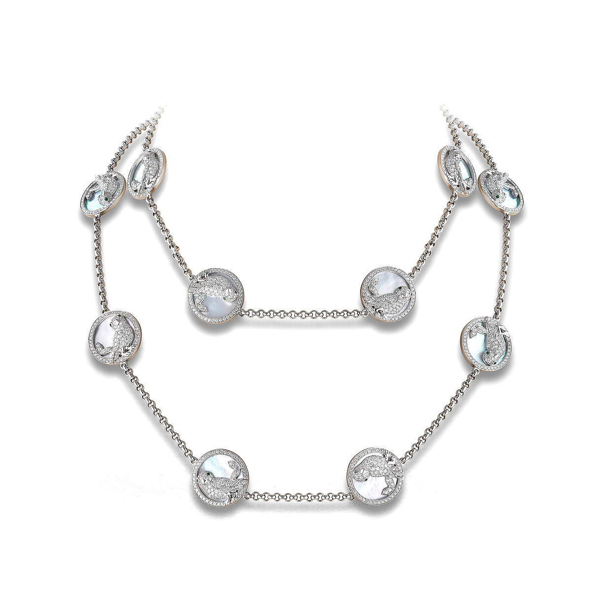 diamonds-garnets-mother-of-pearl-birds-white-gold-18k-necklace