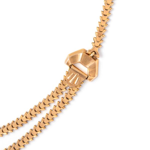 Gold 18K Necklace. Circa 1950.