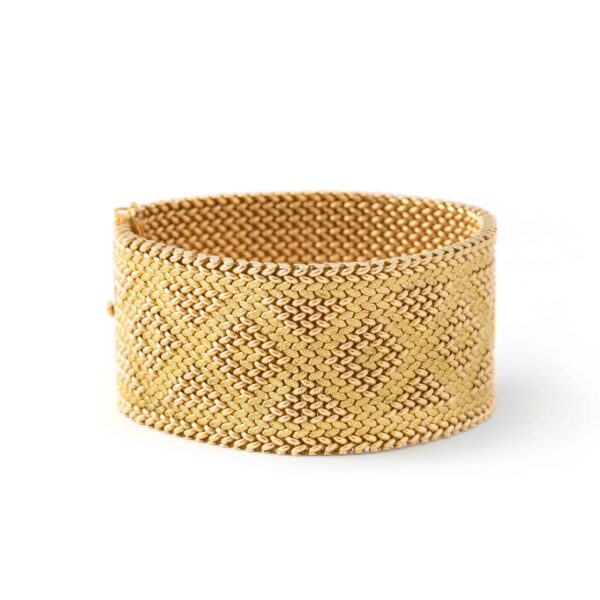 Vintage Yellow Gold 18K Bracelet